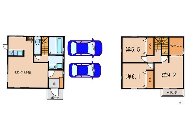 仮）梅の里戸建て　３号地の物件間取画像